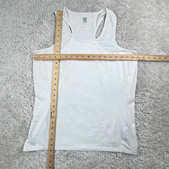 Title Nine Henerala 2.0 Racerback Tank Top White NWOT - Picture 5 of 6